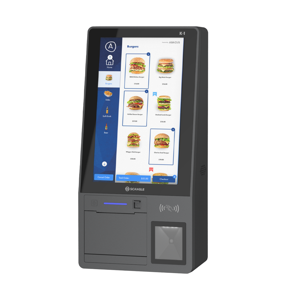 Scangle K3 self order kiosk pos terminal