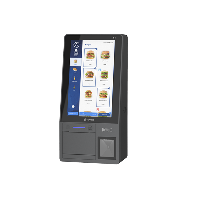 Scangle K3 Terminal POS kiosk pesanan sendiri